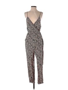 Bar III Jumpsuit Size: Small Dresses - used. 100% RAYON, Print | Bar III Jumpsuit: Brown Print Jumpsuits - Size Small Brown Jumpsuit, Brown Jumpsuits, Small Dresses, Printed Jumpsuit, Small Dress, Jumpsuit Dress, Women Handbags, Jumpsuit, Womens Dresses