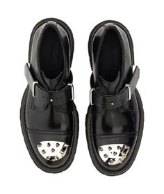 Alexander McQueen Studded Derby Loafer | italist Investment Bags, Burberry Hat, Engineered Garments, Luxury Boutique, Valentino Garavani, Loafer Shoes, Women Collection, Boat Shoes, Shoe Laces