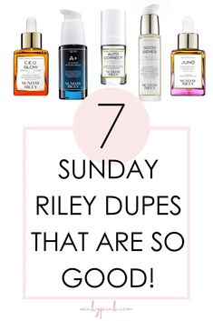 7 Sunday Riley Dupes That You Will Love - Winky Pink Good Genes Sunday Riley, Sunday Riley Ceo, About Skincare, Post Acne Marks, Acne Dark Spots, Store Hacks, Raspberry Seeds, Raspberry Seed Oil, Good Genes