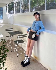 Seoul November, Summer Korean Outfits Street Styles, Pose Mode, Japan Outfits, Japan Outfit, Korean Girl Fashion, Ulzzang Fashion, 가을 패션