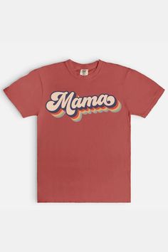 Show off your mama pride in style with this Mama Shirt! Perfect for a day out with the little ones, this classic tee oozes vintage vibes and provides ultimate comfort. Get ready for the compliments - and all the love! Cute outfit idea for mom!