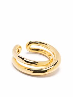 gold-tone sterling silver gold plated polished finish open back slip-on style Enamel Fine Jewelry, Enamel Jewellery, Charlotte Chesnais, Detailed Ring, Fancy Jewelry, Enamel Jewelry, Jewelry Inspo, Gold Jewellery, Gold Plated Sterling Silver