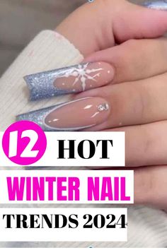 Elevate your winter nail game with these 32 exquisite nail designs! Embrace the season with frosty blues, cozy 3D sweater patterns, classic snowflakes, and bold metallic touches. Stay ahead in style through the cold months with these stunning winter nails designed to keep you looking chic and on-trend. Whether you prefer a subtle wintry vibe or a statement look, there's a perfect style waiting for you. Styles For Winter, Navy Blue Nails, 3d Sweater, Bright Summer Nails, Sweater Patterns, Winter Chic, Winter Nail Art