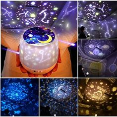 LED Night Light Moon Star Projector Ceiling Projector, Best Night Light, Star Projector Light, Birthday Lights, Tree House Kids, Star Night Light, Night Light Projector, Children's Day Gift, Star Projector