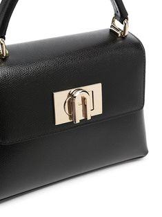 Furla 1927 Mini Bag - Farfetch Furla 1927, Range Bag, Mini Top, Have Metal, Logo A, Engraved Logo, Leather Handle, Mini Bag, Patch Logo