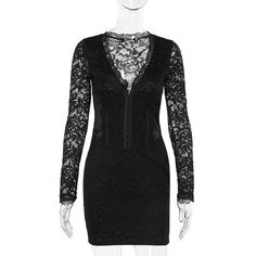 Please refer to our sizing chart for a guideline when choosing a size. 5 business days order processing time. 90% polyester 10% spandex Elegant Fitted Corset Dress With Lace Patchwork, Mini Dress With Lace Trim For Date Night, Mini Lace Dress With Lace Top For Night Out, Mini Length Bodycon Dress With Lace Sleeves, Fitted Lace Club Dress, Mini Dress With Lace Sleeves, Fitted Lace Dress For Club, Bodycon Mini Dress With Lace Sleeves, Mini Bodycon Dress With Lace Sleeves