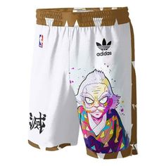 Jigoro Kuwajima Adidas Demon Slayer NBA Shorts - Saiyan Stuff Jigoro Kuwajima