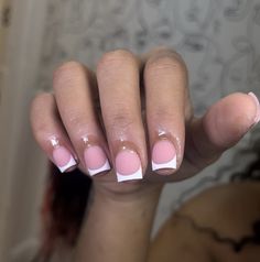 French Tip Shorties, French Tip Overlay, 2023 Nails, Nail Board, Gel Toe Nails, American Hairstyles