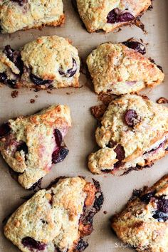 blueberry scones on a baking sheet ready to be cut into pieces and put in the oven