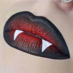 Pelottava Halloween, Maquillage Halloween Simple, Apartment Halloween, Fantasy Make-up, Holloween Makeup, Lip Art Makeup, Vampire Makeup