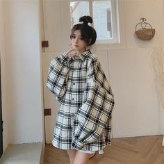 SPECIFICATIONS Fabric Type: Polyester Cotton Pattern Type: Plaid Fit Type: Loose Fit Age: MIDDLE AGE Season: Spring/Summer Clothing Length: Regular Material: COTTON Material: Polyester Elasticity: Slight Strech Length 70-74cm, Bust 122cm, Sleeve 40cm [20231018] Long Sleeve Bathing Suit, Chiffon Kaftan, Backless Swimsuit, White Bodycon Dress, Floral One Piece Swimsuit, Solid Sweaters, Vintage Swimsuits, Knitted Bodycon Dress, Checkered Shirt