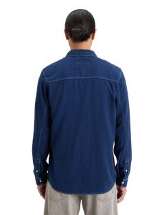 Discover the unmatched versatility of the Regular Fit Premium Indigo Twill Washed Shirt. Its soft, washed fabric gives a lived-in feel from the first wear, making it perfect for any casual setting. Dress it up or down with ease. 100% Cotton Wash - 30 Degrees Normal Regular Fit Imported The First, Fabric, How To Wear