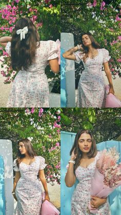 Instagram story idea, aesthetic, flowerly, girly, floral dress, maxi dress, story ideas, aesthetic story ideas Style A Long Skirt, Floral Dress Aesthetic, Skirt For Fall, Floral Dress Outfits, Instagram Story Idea, Aesthetic Dress, Quick Outfits