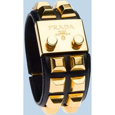 prada Prada Bracelet, Edgy Accessories, Black Leather Gloves, Special Jewelry, Fabulous Jewelry, Pretty Jewellery, Types Of Fashion Styles, Calf Leather