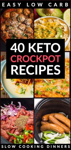 40 keto crockpot recipes that are easy to make in the slow cooker