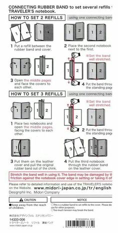 instructions for how to make a ring binder