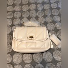 Reposhing This Item I Purchased From @Jaysupremenyc. Loved It, But Ready To Rotate For Something New. Questions? Leave A Comment Below! Coach Pillow Madison Bag, Leave A Comment, Coach Bags, Something New, Crossbody Bags, Quilting, Color White, Bag Lady, Shoulder Bag