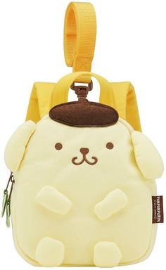 Pom Pom Purin mini rucksack shoulder bag sanrio Brown Beret, Pom Pom Purin, Charmmy Kitty, Toddler Backpack, Kawaii Plush, Clover Green, Hello Kitty Items, Sanrio Characters, Cute Bags