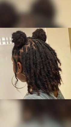 Starter Locs Styles Relaxed Hair, Locs Growth, Cabello Afro Natural, Dread Styles, Twisted Hair