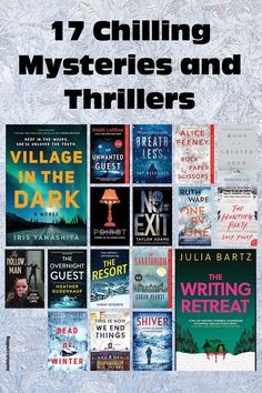 Trapped together by extreme weather conditions, friends and strangers discover that the real danger might be lurking closer than they think in these mystery and thriller books set during winter storms.