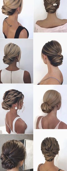 the different hairstyles are shown in this photo, and it is very easy to do