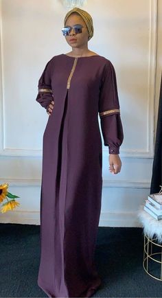 Material Gown, Abaya Ideas, Abaya Outfit, Abaya Design, Hijab Abaya, Kebaya Muslim, African Maxi Dresses