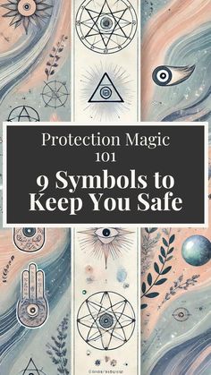 the cover of protection magic 101 symbols to keep you safe