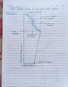 a piece of paper that has been drawn on top of it with lines and numbers