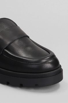 Loafers in black leather, round toe, slip on, mask, rubber sole, 100% leather, heel 55mm, Made in Italy Classic Black Platform Loafers With Lug Sole, Modern Black Loafers With Leather Footbed, Black Platform Loafers With Leather Sole For Business, Black Slip-ons With Lug Sole, Classic Black Platform Loafers With Removable Insole, Black Slip-on Platform Loafers With Leather Footbed, Black Slip-on Platform Loafers With Removable Insole, Black Loafers With Lug Sole For Business, Black Slip-on Loafers With Lug Sole