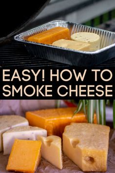 Smoked Cheese In Smoker, Smoked Cheese Traeger, Traeger Smoked Cheese, Smoked Swiss Cheese, Smoked Cheddar Cheese, Bradley Smoker