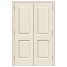 an image of two white doors on a white background