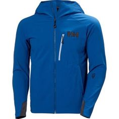 The Odin Pro Shield Fleece Jacket is a versatile mountain top that combines welterweight warmth with modest weather protection. Helly Hansen stitched it with their own Pro Shield fabric to keep us feeling right on the hike thanks to its breathable and insulating properties. Midweight Long Sleeve Windbreaker For Outdoor Work, Windproof Fleece Jacket For Hiking, Functional Windproof Fleece Jacket For Hiking, Technical Long Sleeve Hooded Jacket For Outdoor, Technical Long Sleeve Windbreaker For Hiking, Functional Blue Fleece Jacket, Helly Hansen Puffer Jacket, Solid Windbreaker With Double-lined Hood For Hiking, Helly Hansen Jacket