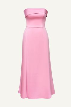 An elegant wrap dress in pink color in midi length. Its highlight is the lapel on the bodice which emphasizes the elegance of the shoulder and collarbone lines. The material of the skirt lets it flowing in motion, revealing graceful legs and emphasizing all the advantages of the bodyshape. Complete the outfit by wearing elegant sandals, contrasting gloves and a little bag . Elegant Wrap Dress, Let It Flow, Elegant Sandals, Wrap Midi Dress, Midi Length, Pink Color, Wrap Dress, Bodice, Gloves