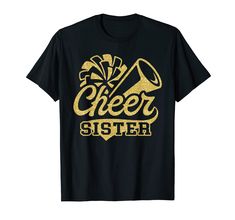 PRICES MAY VARY. Are you a proud cheer Sister? Or do you know someone who is? This #Cheermom tee, featuring a mom is for a mama who spent her life raising an awesome cheerleader! It is gonna make a great Mother's Day present for mom! Cheerleader Mom Present, Cheer Mom Present, Cheerleading Mama Top, Gymnastic Lover, Cheer Top For Mom, Mother's Day Present For Mom, Blessed Mom, Outfit For Mommy, Proud Momlife, Motherhood Top For Sport Mom Lightweight, Classic fit, Double-needle sleeve and bottom Cheer Tops, Cheerleading Mom, Present For Mom, Sport Mom, Mom Outfit, Cheer Mom, Presents For Mom, Mothers Day Presents, Sports Mom