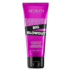 Amazon.com: Redken Big Blowout Heat Protection Jelly Serum for All Hair Types | Volume for Fine Hair | Blowdry Gel, 3.4 fl. oz. : Beauty & Personal Care Big Blowout, Heat Protectant, Blowout Hair, Frizz Control, Styling Gel, Hair Gel, Heat Styling Products, Anti Frizz Products, Shampoos