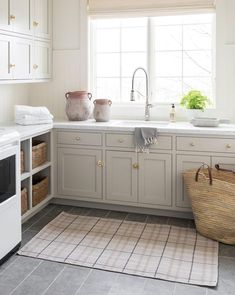 the kitchen is clean and ready to be used as a place for cooking or baking