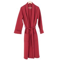 French Terry Ladies' Robe Ladies Wear sweetbambooclothing Elegant Winter Daywear Robe, Elegant Red Lounge Robe, Elegant Red Robe For Loungewear, Bamboo Clothing, Mama Gifts, French Terry Fabric, Womens Robes, Bamboo Fabric, Clothes Line