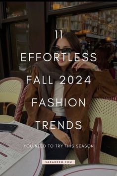 I'm excited to share the wearable fashion trends of Fall 2024 along with some of my favorite pieces you can add to your wardrobe. #fashion #outfit #style #ootd #trendy #fashionista #clothing #wardrobe #fashionblogger #fashioninspo #fashionable #lookoftheday #instafashion #outfitinspo #fashiongram #outfitideas #fashionlover #fashionaddict #fashionable #fashionstyle #fashiontrends #outfitoftheday #fashionforward #fashiongoals #fashiondaily #fashionweek Effortless Fall Outfits 2024, Fall Outfit Women 2024, Trending Tops For Women 2024, Fall Trending Outfits 2024, Trending Fall Outfits 2024 Casual, Fall Outfits 2024 Trends Women, Fashion Fall Trends 2024, Fashion Trends Fall 2024, Fall Outfits 2024 Trends