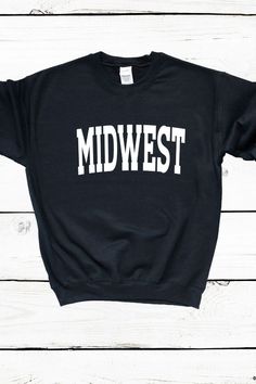 Midwest Sweater Orange Shirt, Kindness Shirts, Sweatshirt Vintage