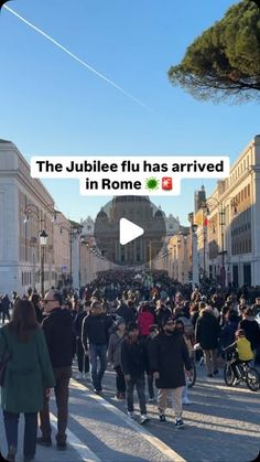 ROME | ITALY 🇮🇹 on Instagram: "⚜️ The Jubilee Flu has Arrived in Rome 🦠🚨⬇️: 

By the end of December, over 280,000 people in Lazio went to the doctor with flu-like symptoms, especially young kids. 

This year, with so many people coming to Rome for the Jubilee events, there’s a worry that more people might get sick, especially in spring when big crowds gather. Experts think the flu might spread slower than last year, but it’s still a concern. 🤒🦠

This could lead to a mix of illnesses, which some are calling “Jubilee flu.” Common symptoms are fever, headaches, and a cold.

#roma #ig_rome #igersrome #instarome #vscorome #romeista #igrome #romeitaly #igroma #visitrome #romanity #yallersroma #vivoroma #volgoroma #noidiroma #romephotographer #roma
- #romeandyou #eternalcity #dolcevita #wh