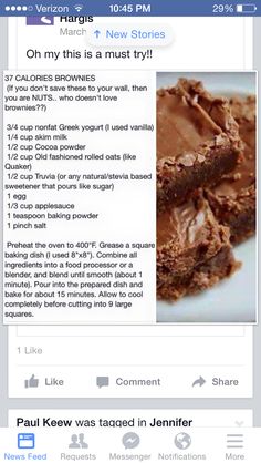 a recipe for brownies with chocolate frosting on top