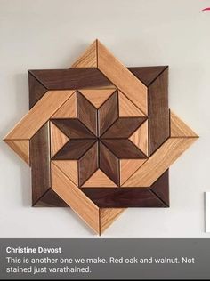 Wood And Metal Diy Projects, Wood Picture Art, Table Top Patterns, Wood Quilt Block, Woodworking Basics, Wood Wall Art Diy, Wood Wall Art Decor, Scrap Wood Projects, Interesting Design