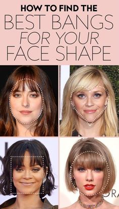 Oval Face Bangs, Best Bangs, Bangs For Round Face, How To Cut Bangs, Face Shape Hairstyles, Bangs With Medium Hair, Fall Hair Color For Brunettes, Oval Face Shapes, Fringe Hairstyles