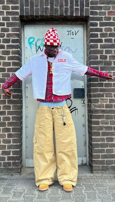 #ootd #fashion #streetwear Maximalist Men Outfit, Maximalist Fashion Men, Maximalist Streetwear, December Collage, Maximalist Fashion Style, Maximalist Outfits, Lightskinned Boys, Roddy Ricch