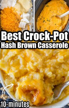 the best crock pot hash browns casserole recipe