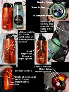 instructions on how to use thermos for sports drinks and other things that may be in your bag