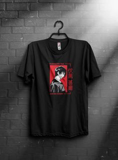 🔥 Go wild with the Anime&Elegance T-Shirt! It's stylish, it's anime and it's made of 100% cotton fiber. 🔥 🔍 ADDITIONAL INFORMATION .: Material: Made of 100% cotton fiber .: Measurements: Available from size S to 5XL 👕 .: Anime Style: A unique design with anime icons that make your look stand out. .: Natural Cotton: Absolute comfort, ideal for any adventure. .: For Elegant People: Get noticed with anime style on every occasion! ✨ .: Medium fabric (5.3 oz/yd² (180 g/m Add the Anime&Elegance T-Shirt to your cart now and live your anime passion in style and comfort! 🌊 The unisex heavy cotton tee is the basic staple of any wardrobe. It is the foundation upon which casual fashion grows. All it needs is a personalized design to elevate things to profitability. The specially spun fibers provi Red Anime Crew Neck Top, Red Anime T-shirt With Crew Neck, Red Crew Neck Anime T-shirt, Red Anime Style Crew Neck T-shirt, Red Anime Crew Neck T-shirt, Red Anime T-shirt With Short Sleeves, Anime Shirts, Toji Fushiguro, Boy Anime