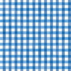 a blue and white checkered fabric