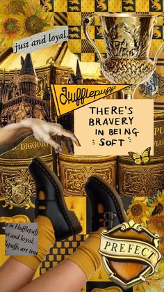 there is a collage with pictures and words on it that say, supplepaint there's brauery being soft