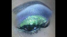 Lime Green Glitter Eyeshadow Tutorial YouTube Green Glitter Eyeshadow, Glitter Eyeshadow Looks, Glitter Eyeshadow Tutorial, Glitter Eyeshadow, Green Glitter, Eyeshadow Looks, Green Eyes